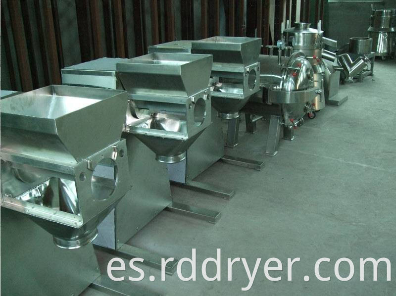 swing wet powder granulator